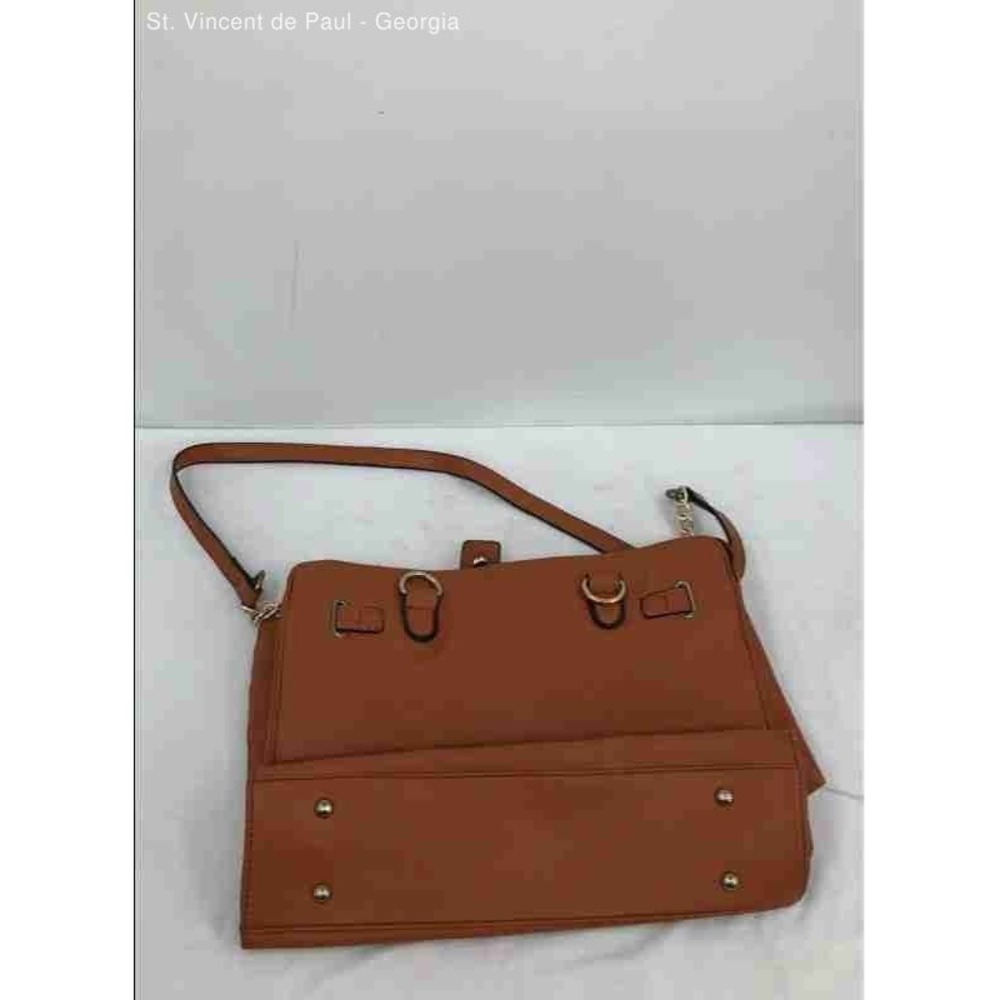 Michael Kors Hamilton Medium East West Satchel Bag in Burnt Orange Great Cond. - Picture 6 of 10